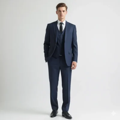 Essential Navy Three Piece Suit