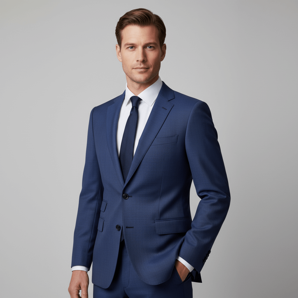 The Watch Navy Two Piece Suit