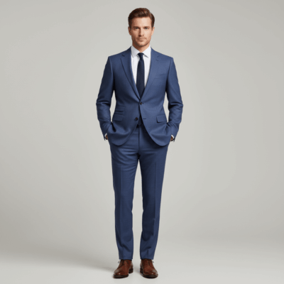 The Watch Navy Two Piece Suit