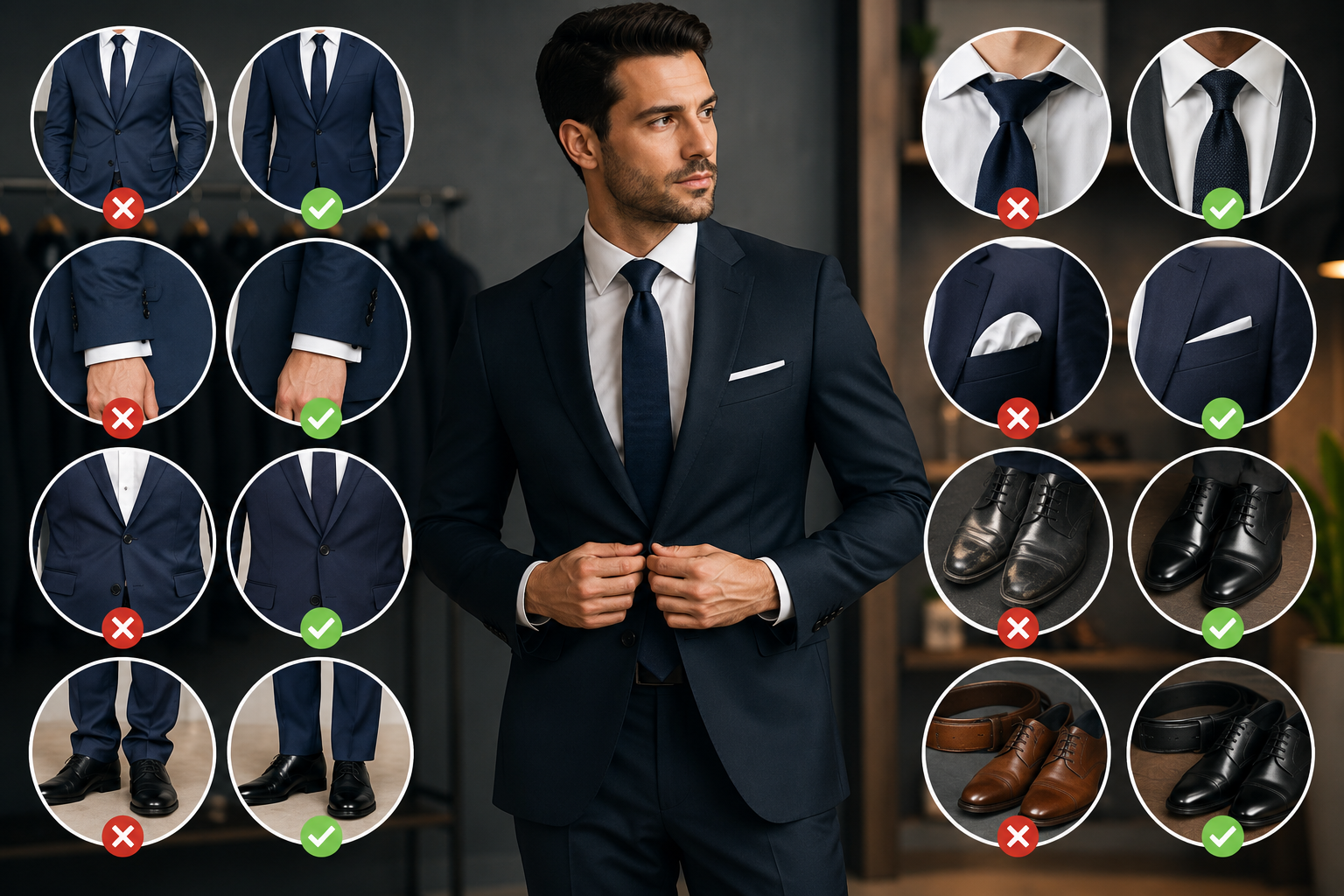 Professional Suit Mistakes: 10 Errors That Can Make You Look Less Professional