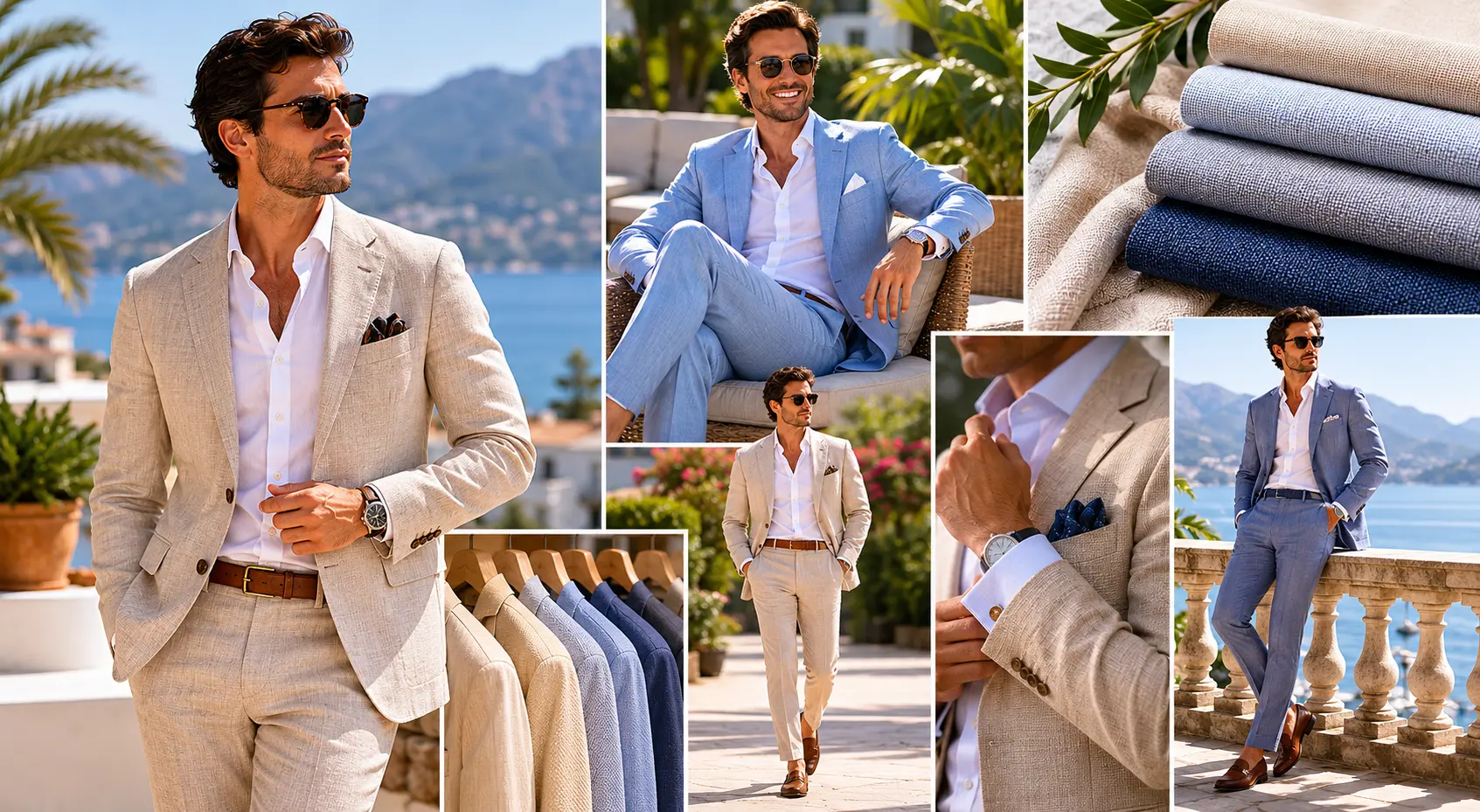 Best Summer Suits for Men: Fabrics, Colors, and Styling Tips