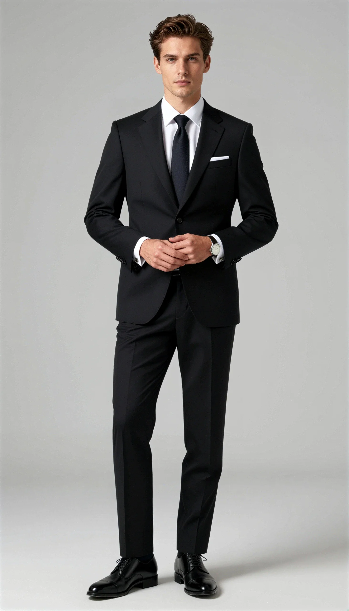 Business suits Black Suit