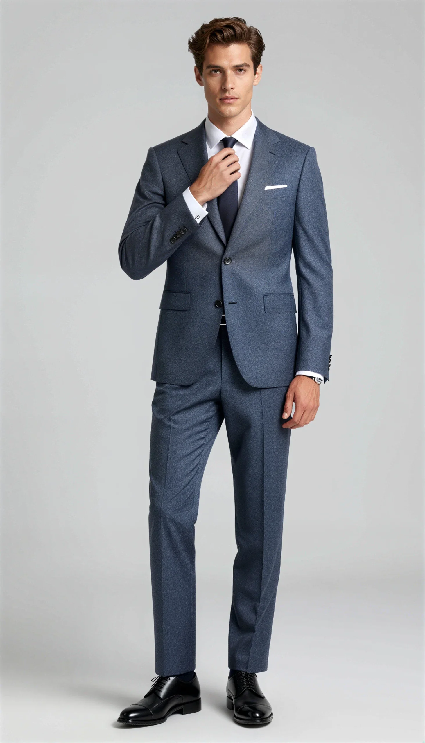 Business suits Blue grey