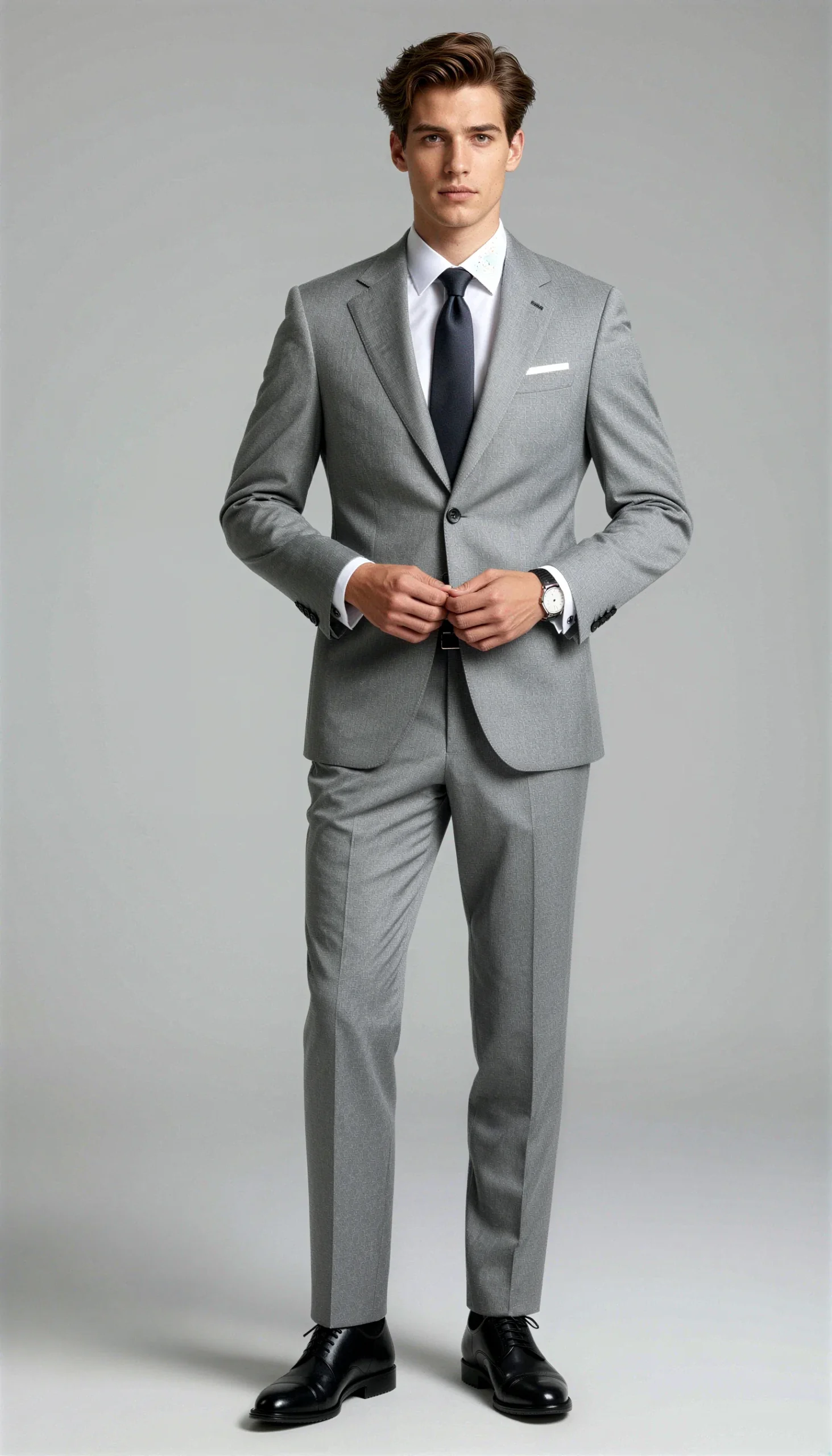 Business suits Light Gray