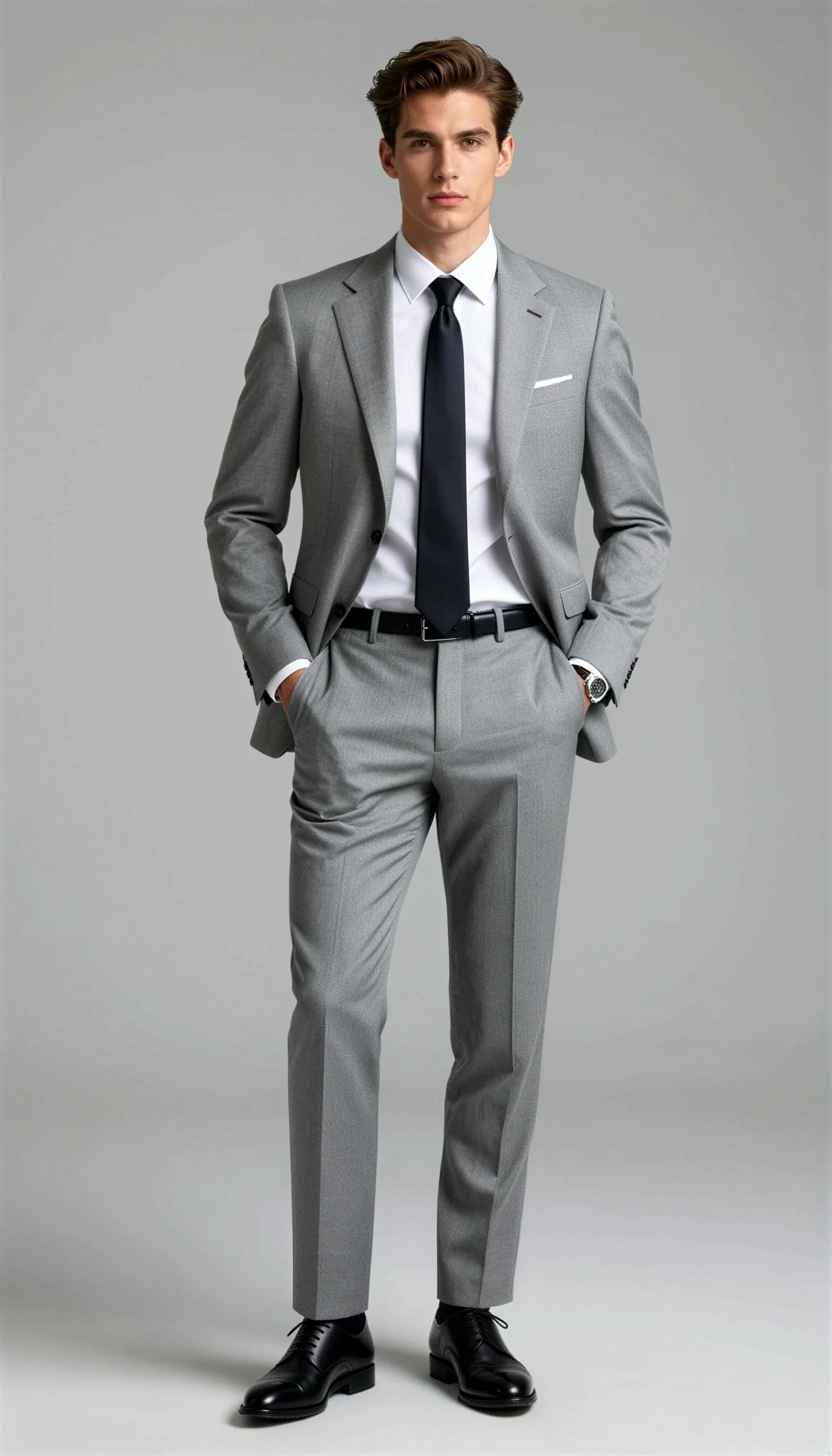Business suits Light Gray