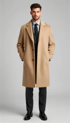 Overcoats Beige tan Suit