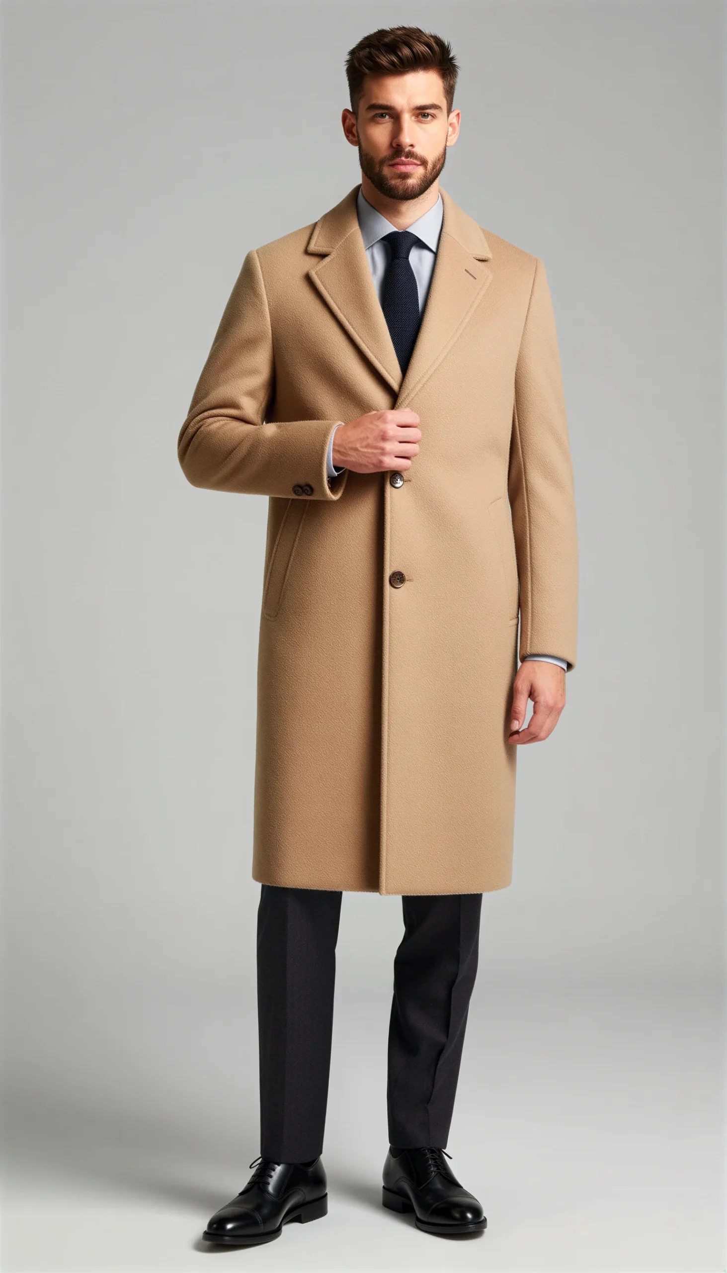 Overcoats Beige tan Suit