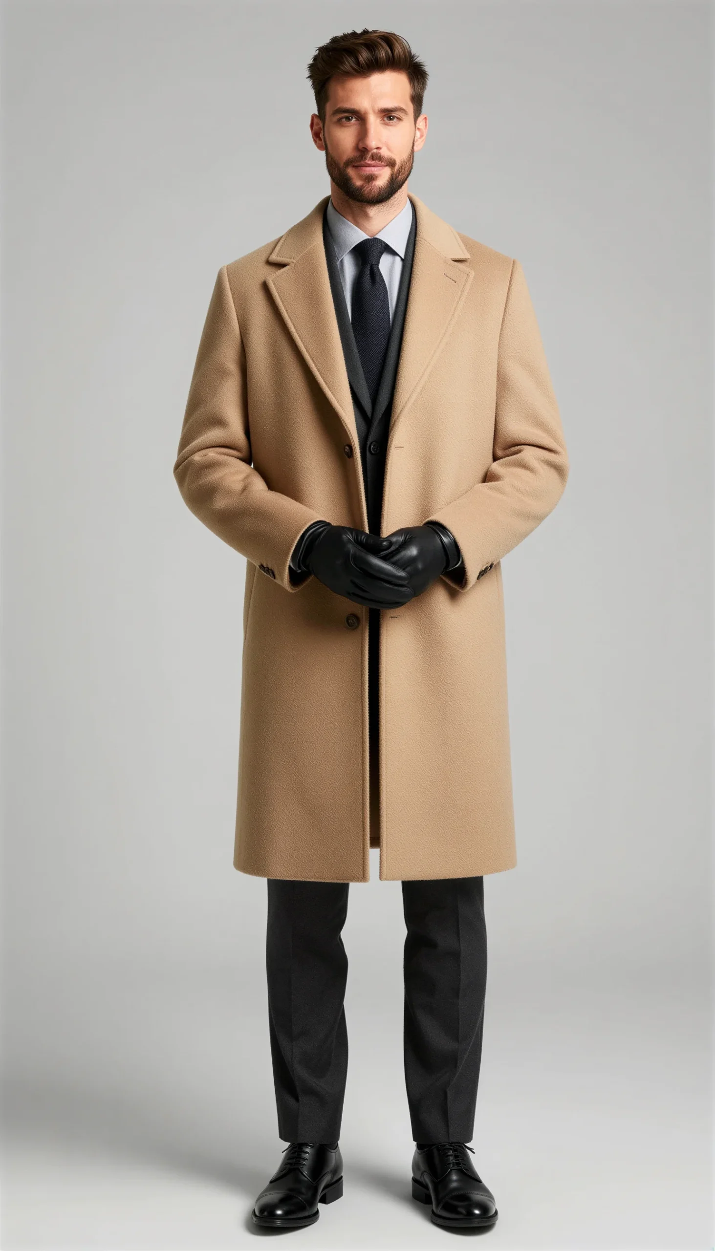 Overcoats Beige tan Suit