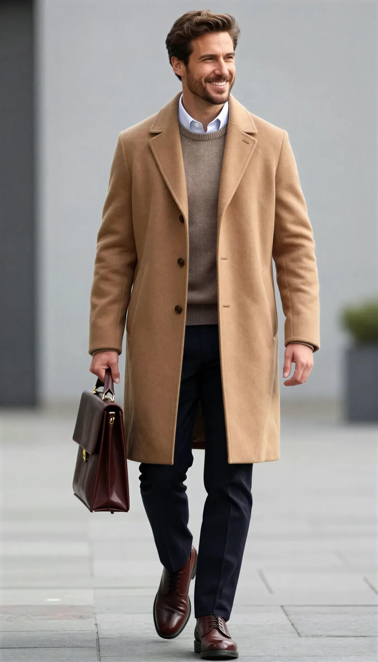 Overcoats camel