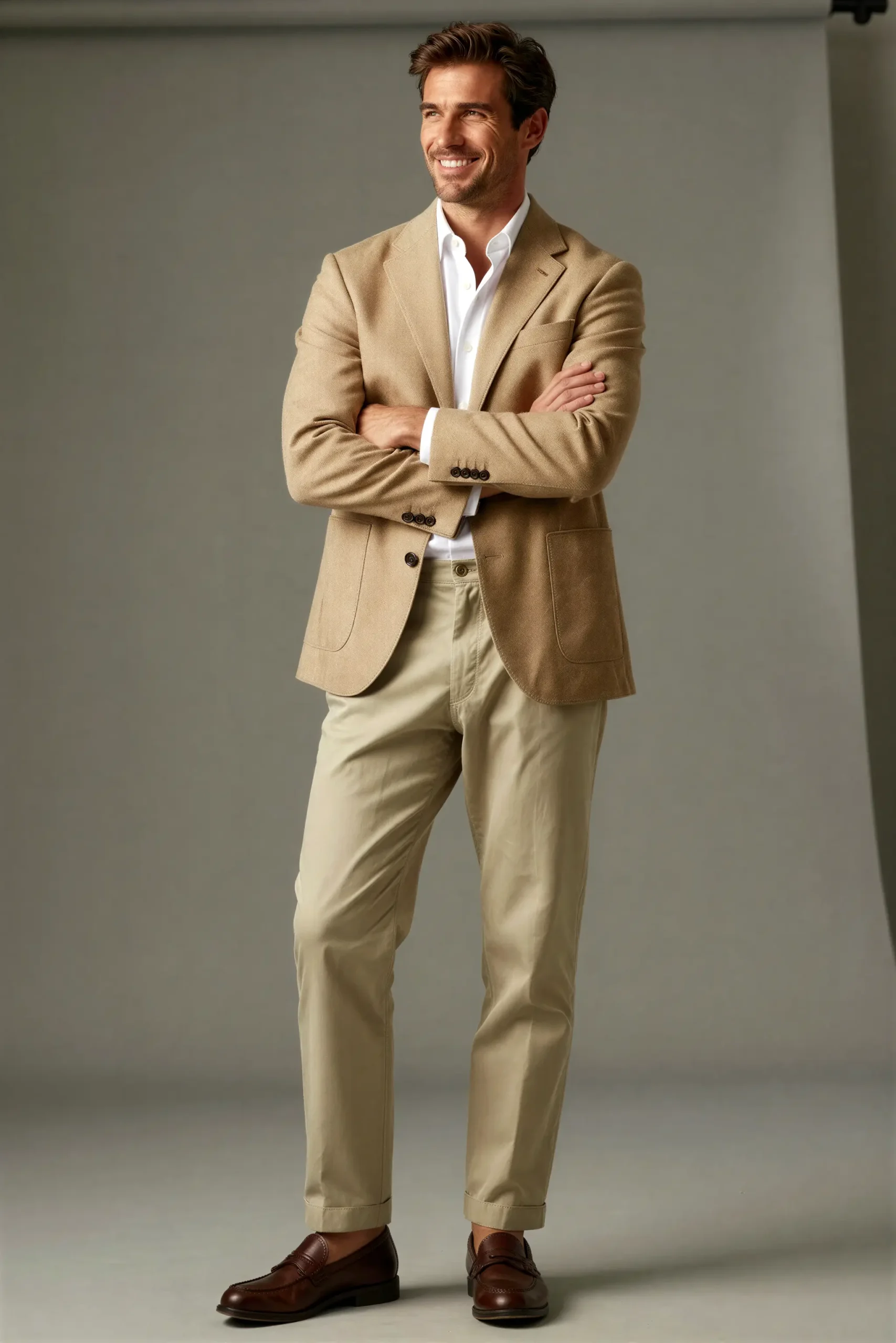 Sports jacket Beige tan Suit