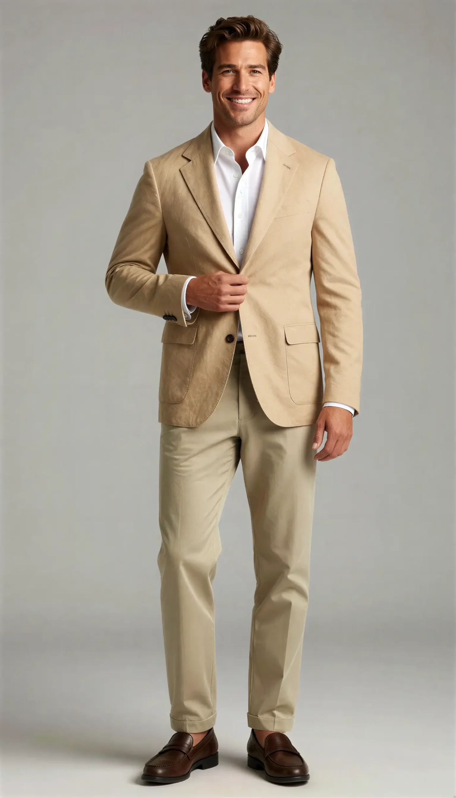 Sports jacket Beige tan Suit
