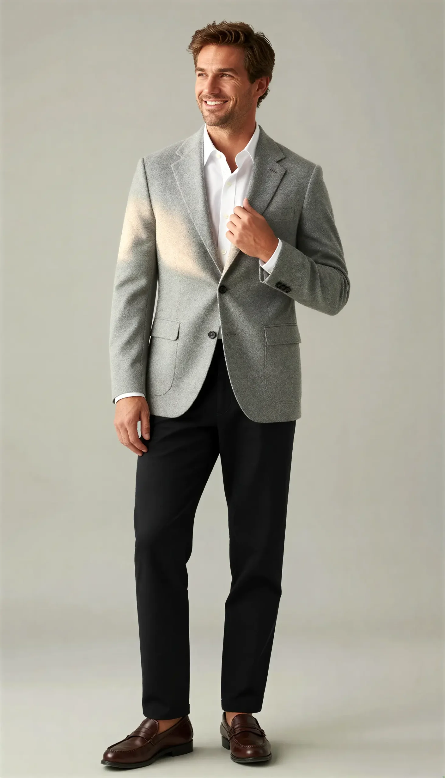 Sports jacket Light grey Suit