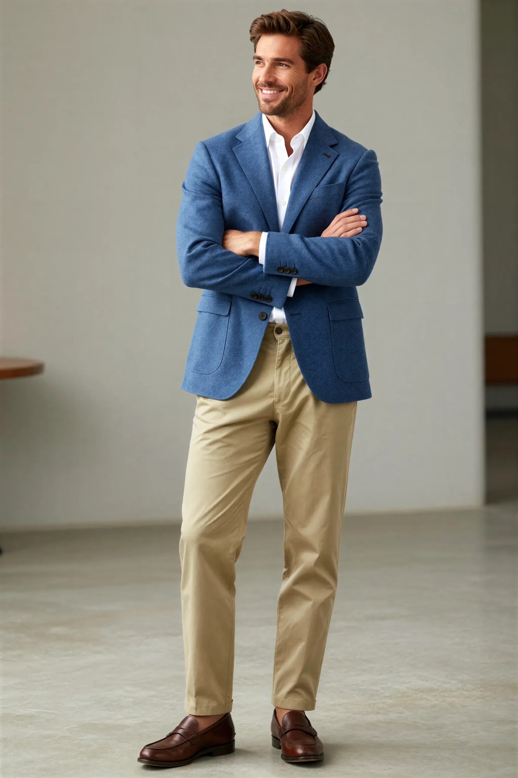Sports jacket Medium Blue Suit
