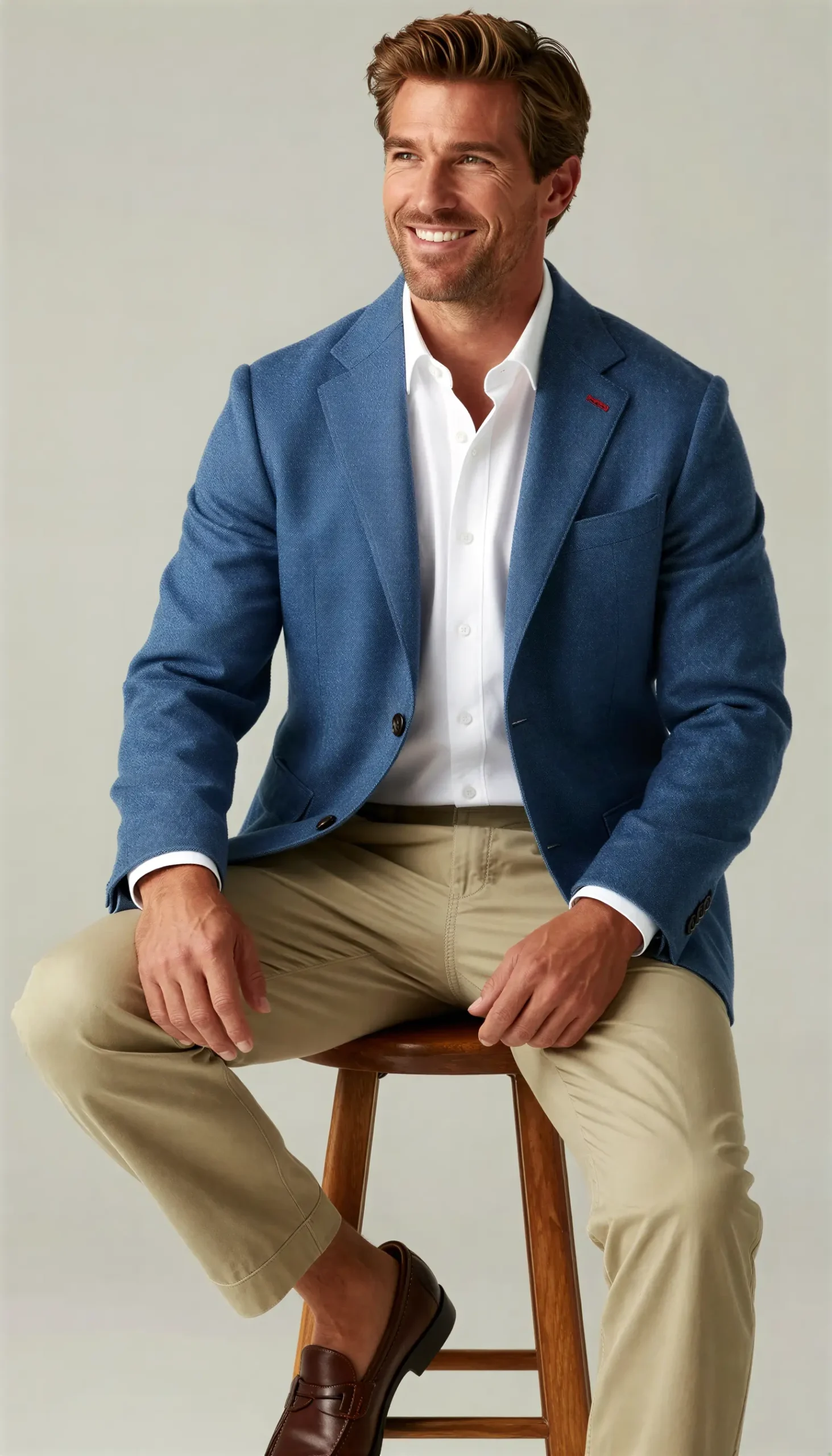 Sports jacket Medium Blue Suit