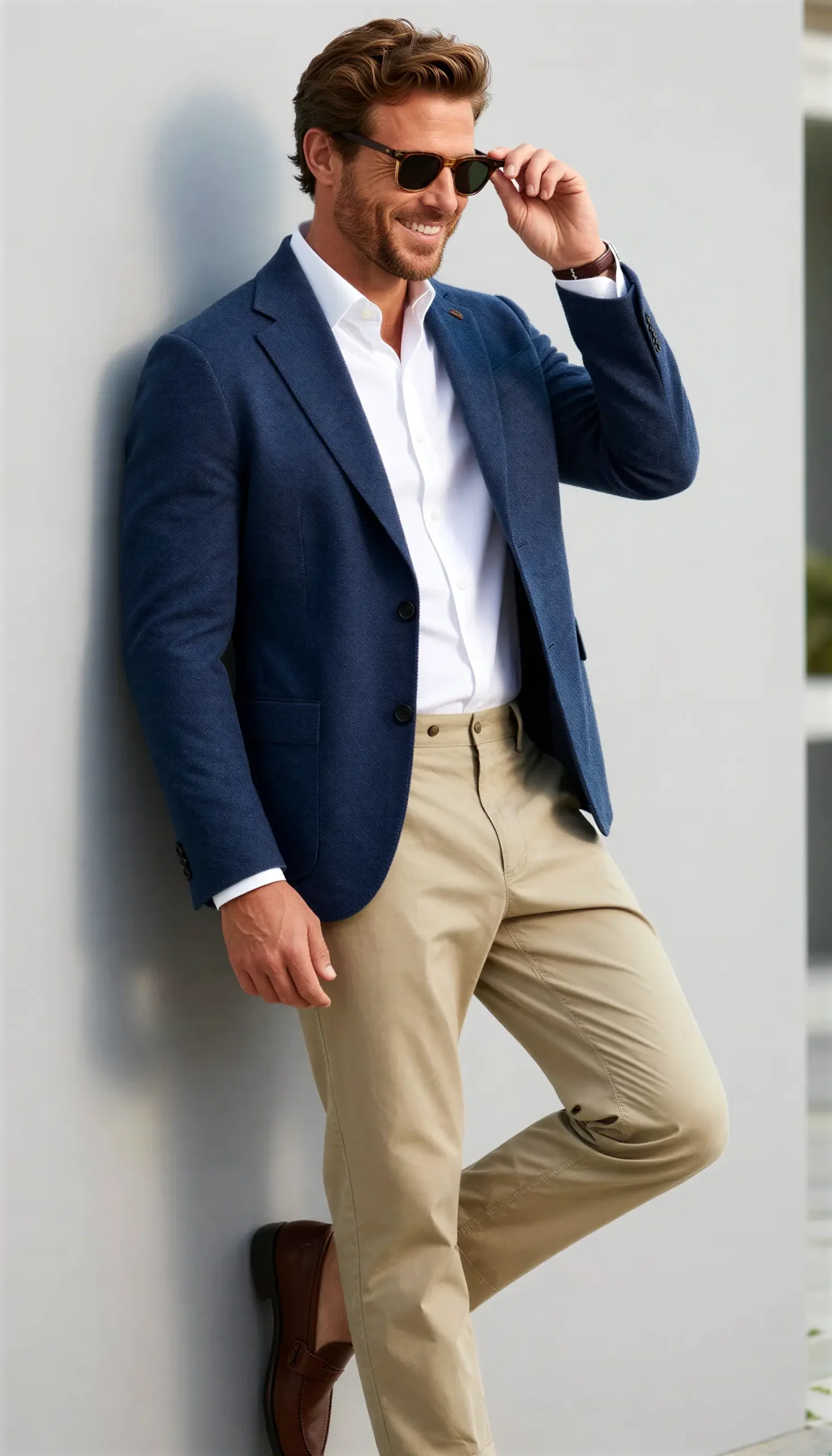 Sports jacket Navy Blue Suit