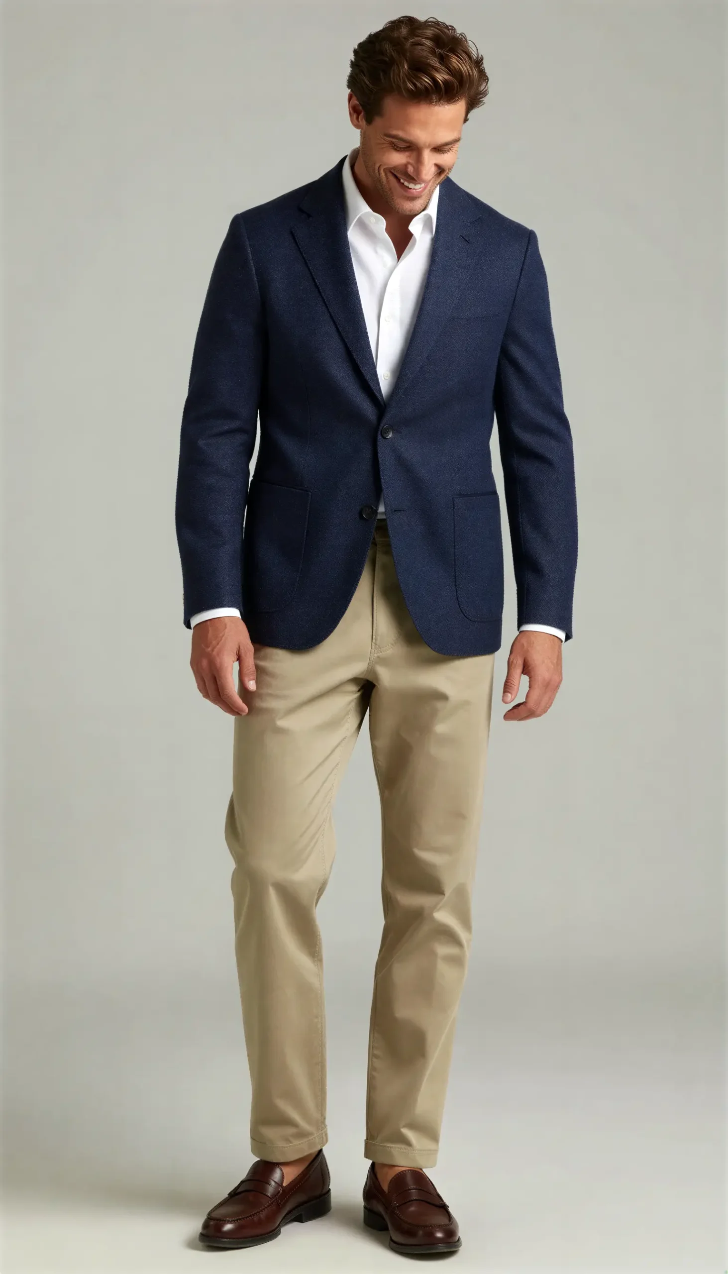 Sports jacket Navy Blue Suit