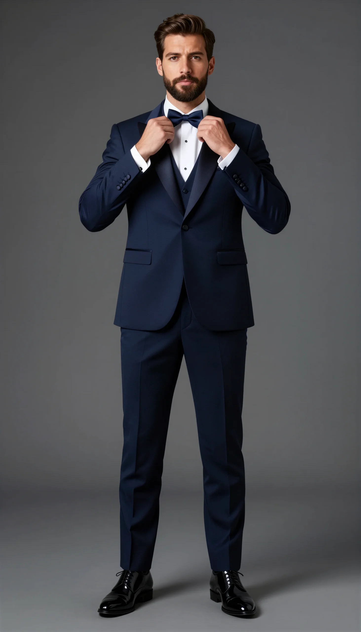 Wedding tuxedos Midnight blue Suit